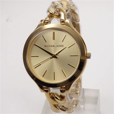 michael kors uhr gold mk|Michael Kors runway gold.